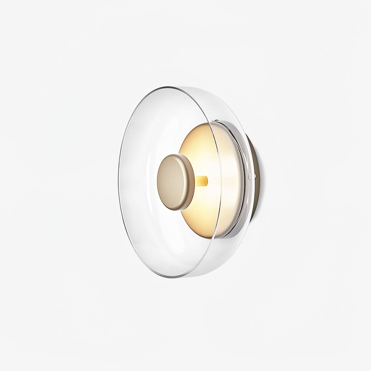 Ilvanna Glass Wall Light-Moonnatur
