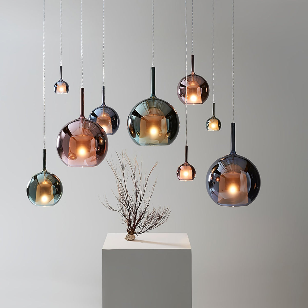 Xivelle Glass Pendant Lamp-Moonnatur