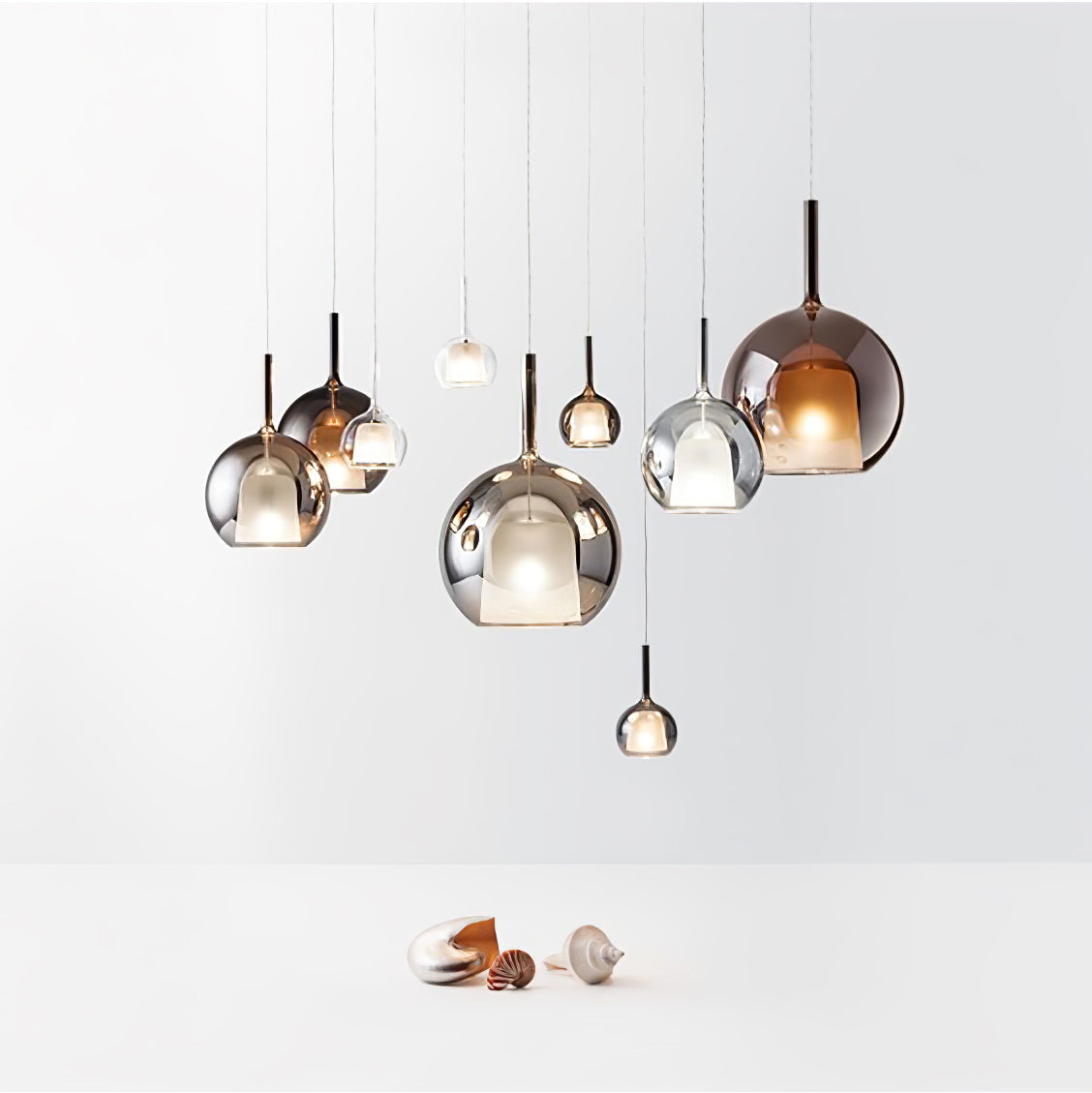 Xivelle Glass Pendant Lamp-Moonnatur