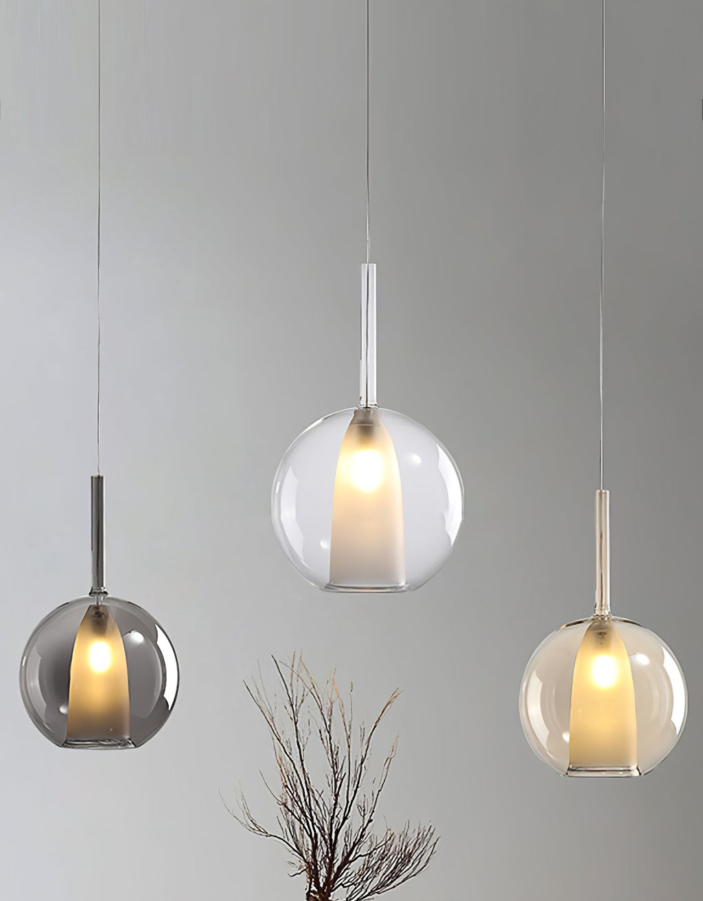 Xivelle Glass Pendant Lamp-Moonnatur