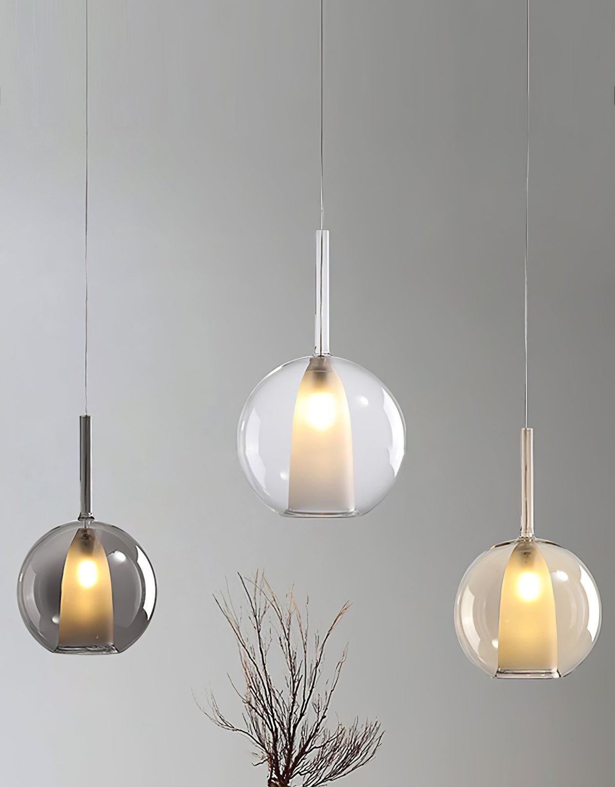 Xivelle Glass Pendant Lamp-Moonnatur