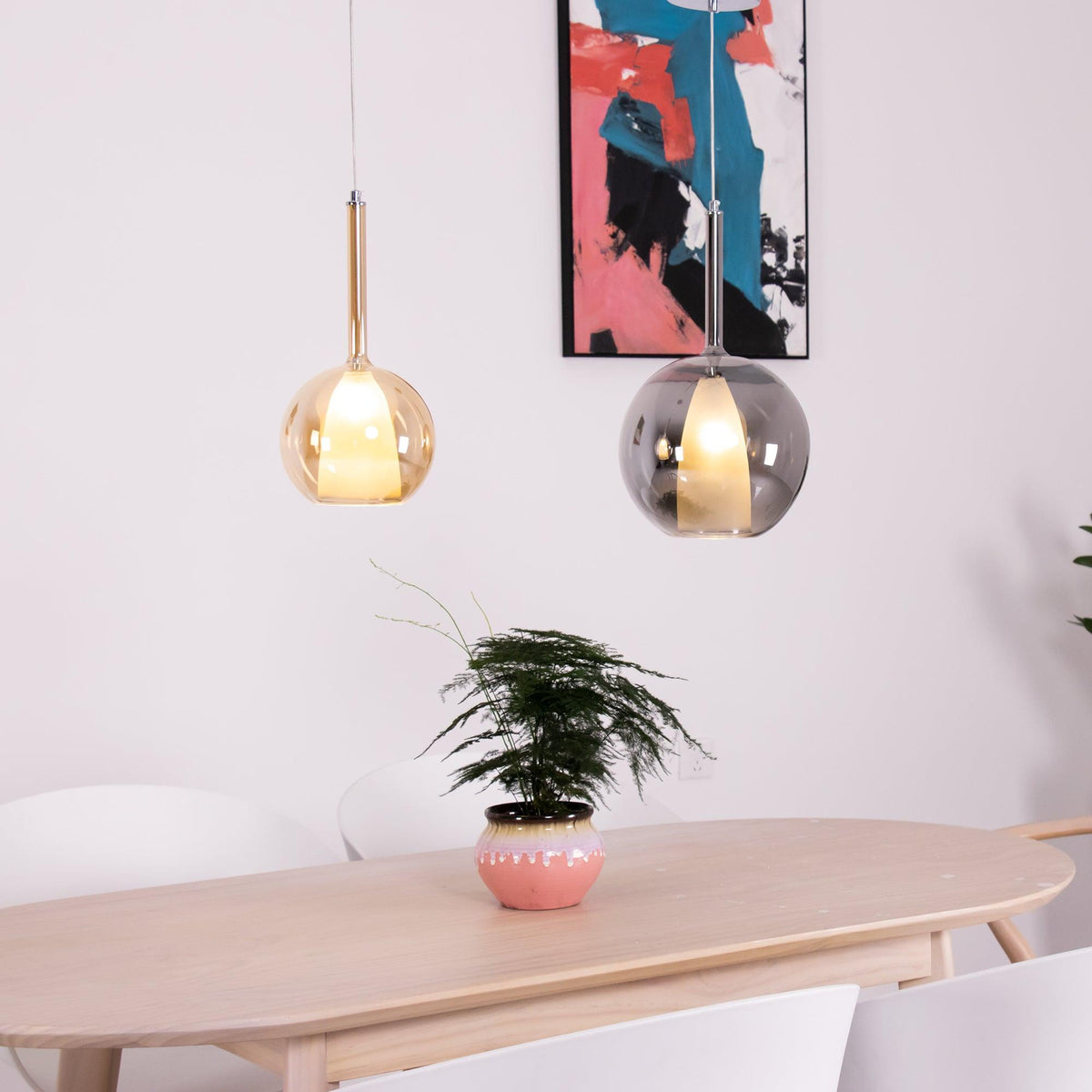 Xivelle Glass Pendant Lamp-Moonnatur