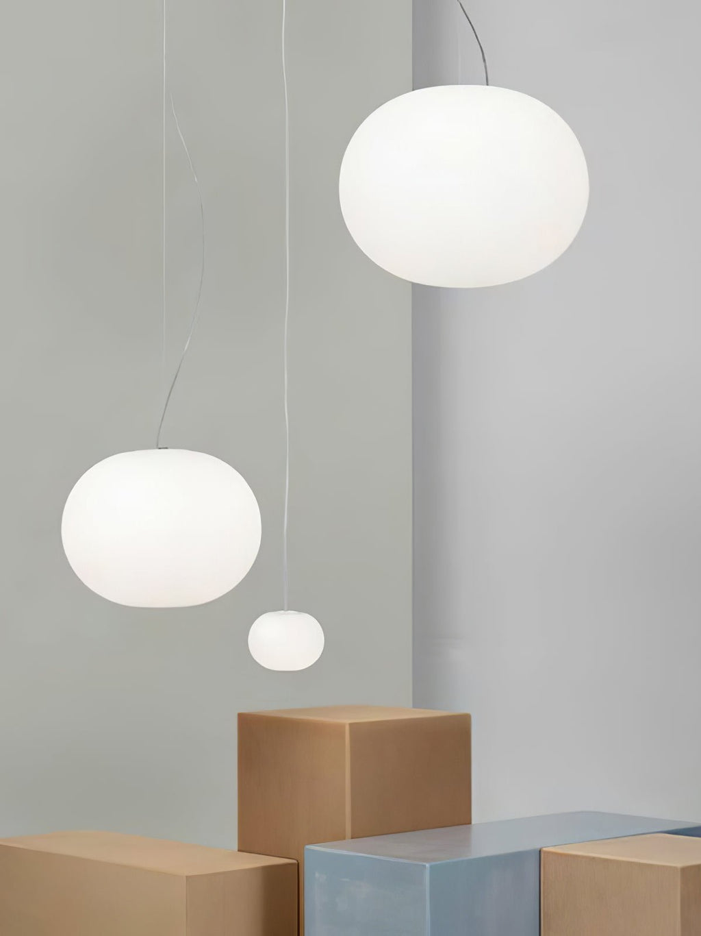 Coraenna Glass Pendant Light-Moonnatur