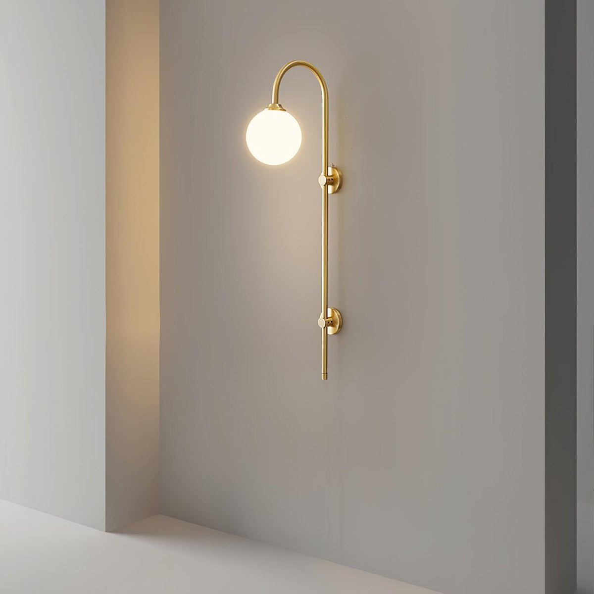 Lindenelle Glass Wall Light-Moonnatur