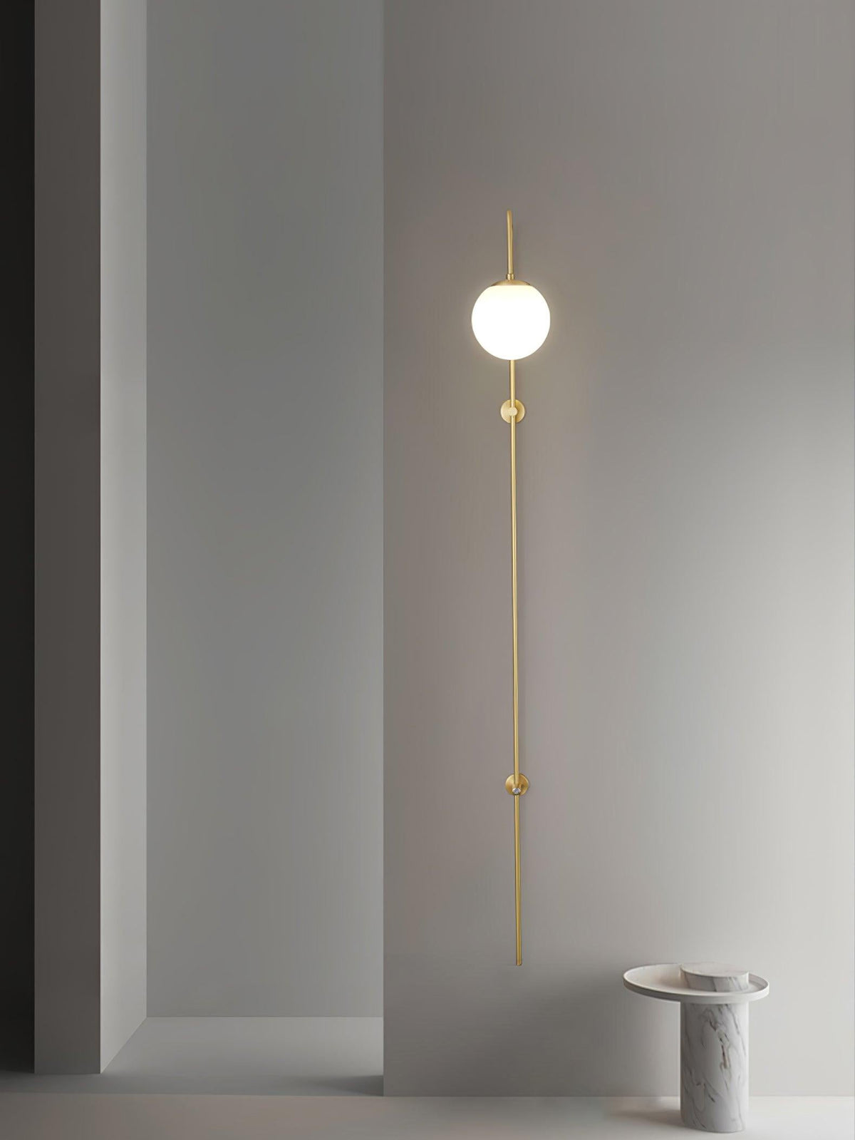 Lindenelle Glass Wall Light-Moonnatur