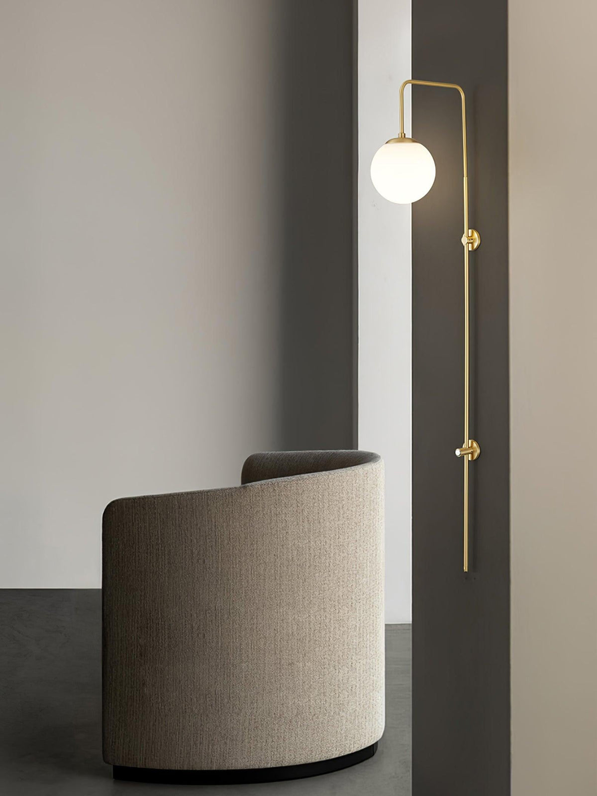 Lindenelle Glass Wall Light-Moonnatur