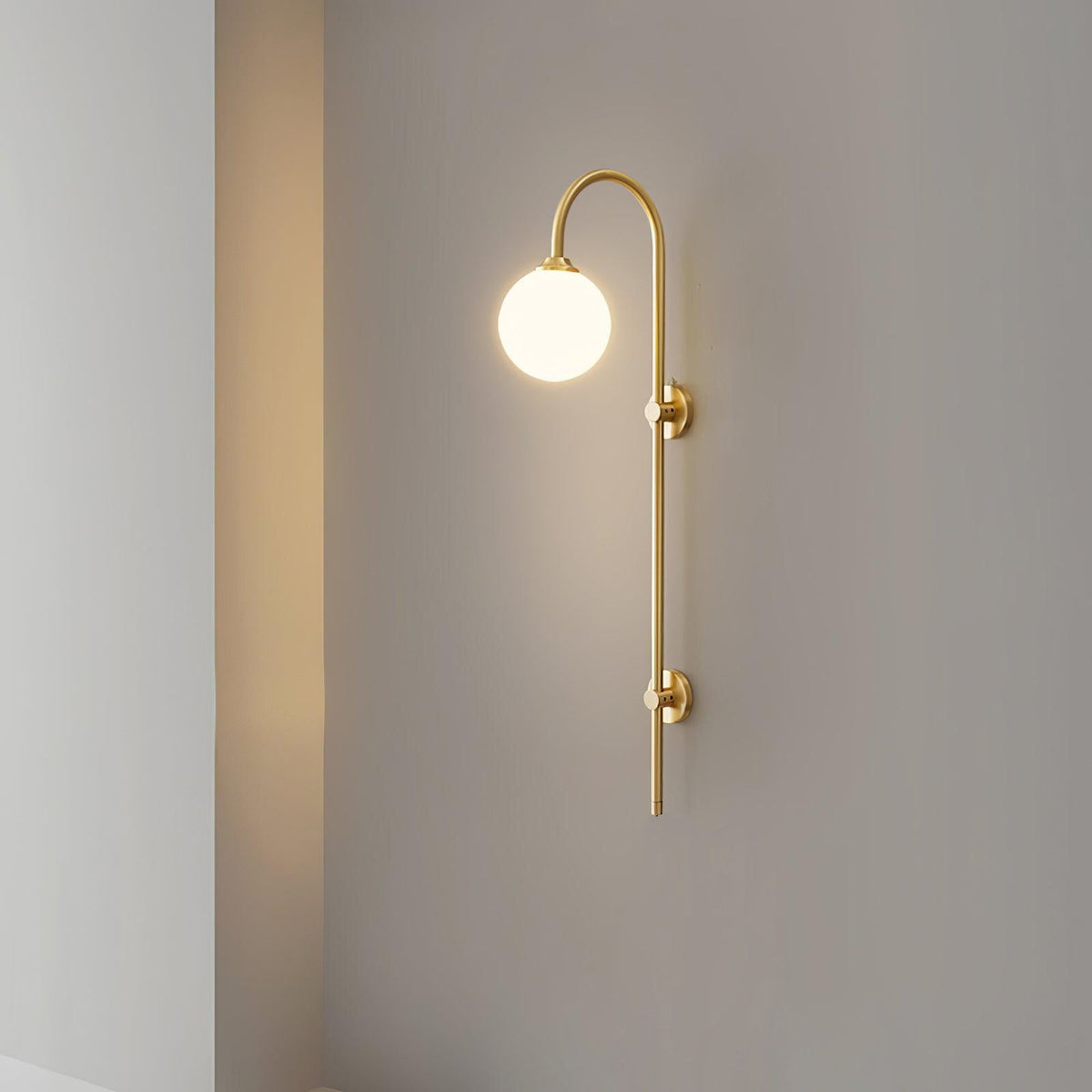 Lindenelle Glass Wall Light-Moonnatur