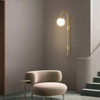 Lindenelle Glass Wall Light-Moonnatur