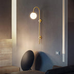 Lindenelle Glass Wall Light-Moonnatur