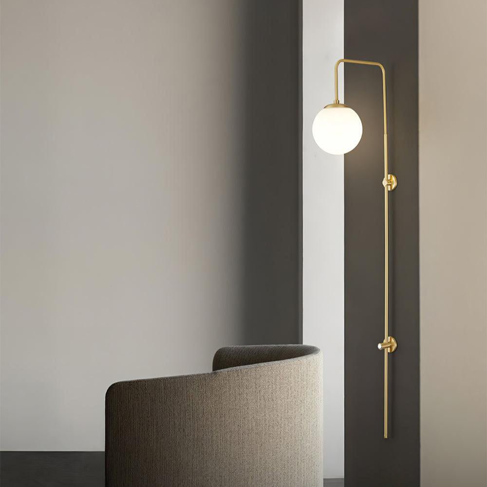 Lindenelle Glass Wall Light-Moonnatur