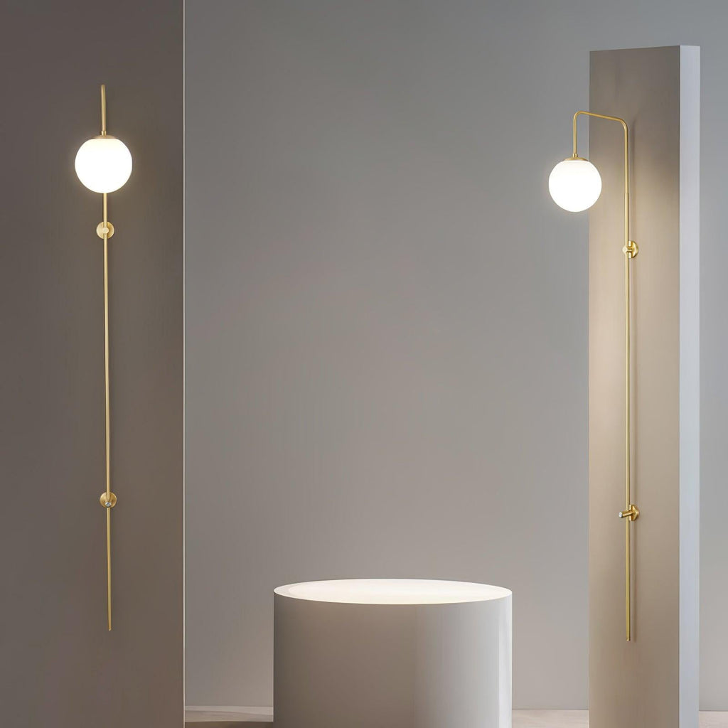 Lindenelle Glass Wall Light-Moonnatur