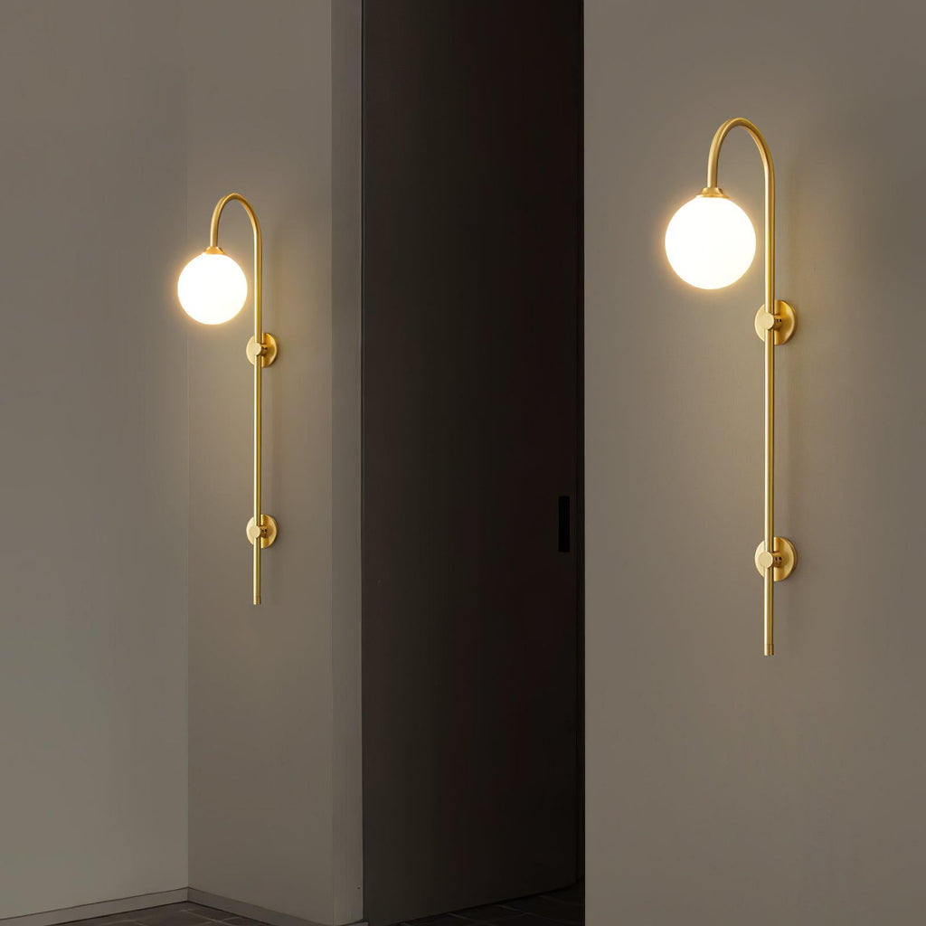 Lindenelle Glass Wall Light-Moonnatur