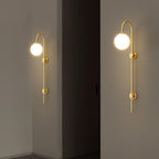 Lindenelle Glass Wall Light-Moonnatur