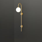 Lindenelle Glass Wall Light-Moonnatur