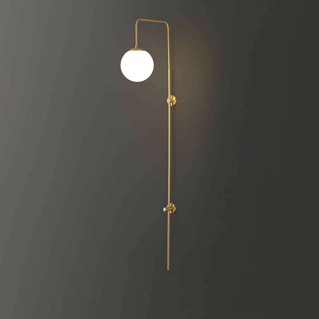 Lindenelle Glass Wall Light-Moonnatur
