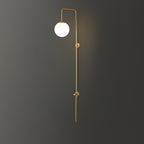 Lindenelle Glass Wall Light-Moonnatur
