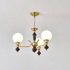 Norrenwyn Glass Chandelier-Moonnatur