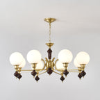 Norrenwyn Glass Chandelier-Moonnatur