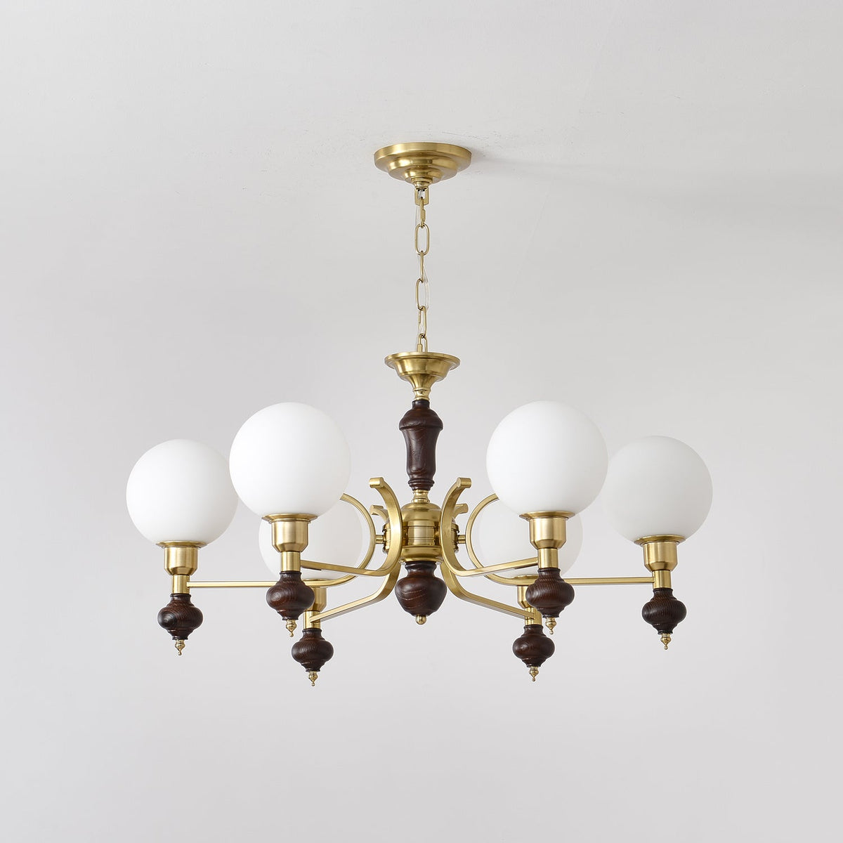 Norrenwyn Glass Chandelier-Moonnatur