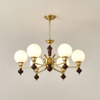 Norrenwyn Glass Chandelier-Moonnatur