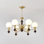 Norrenwyn Glass Chandelier-Moonnatur