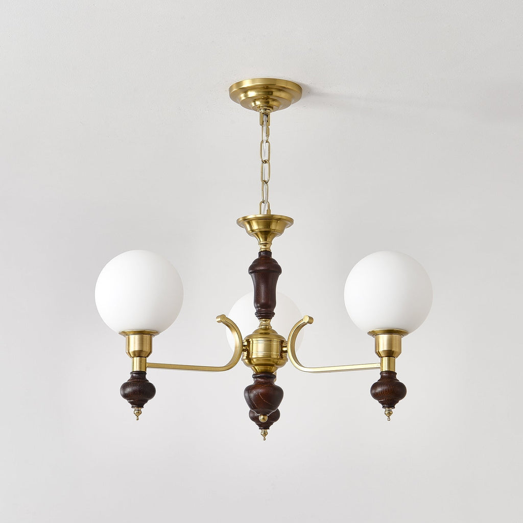 Norrenwyn Glass Chandelier-Moonnatur