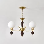 Norrenwyn Glass Chandelier-Moonnatur