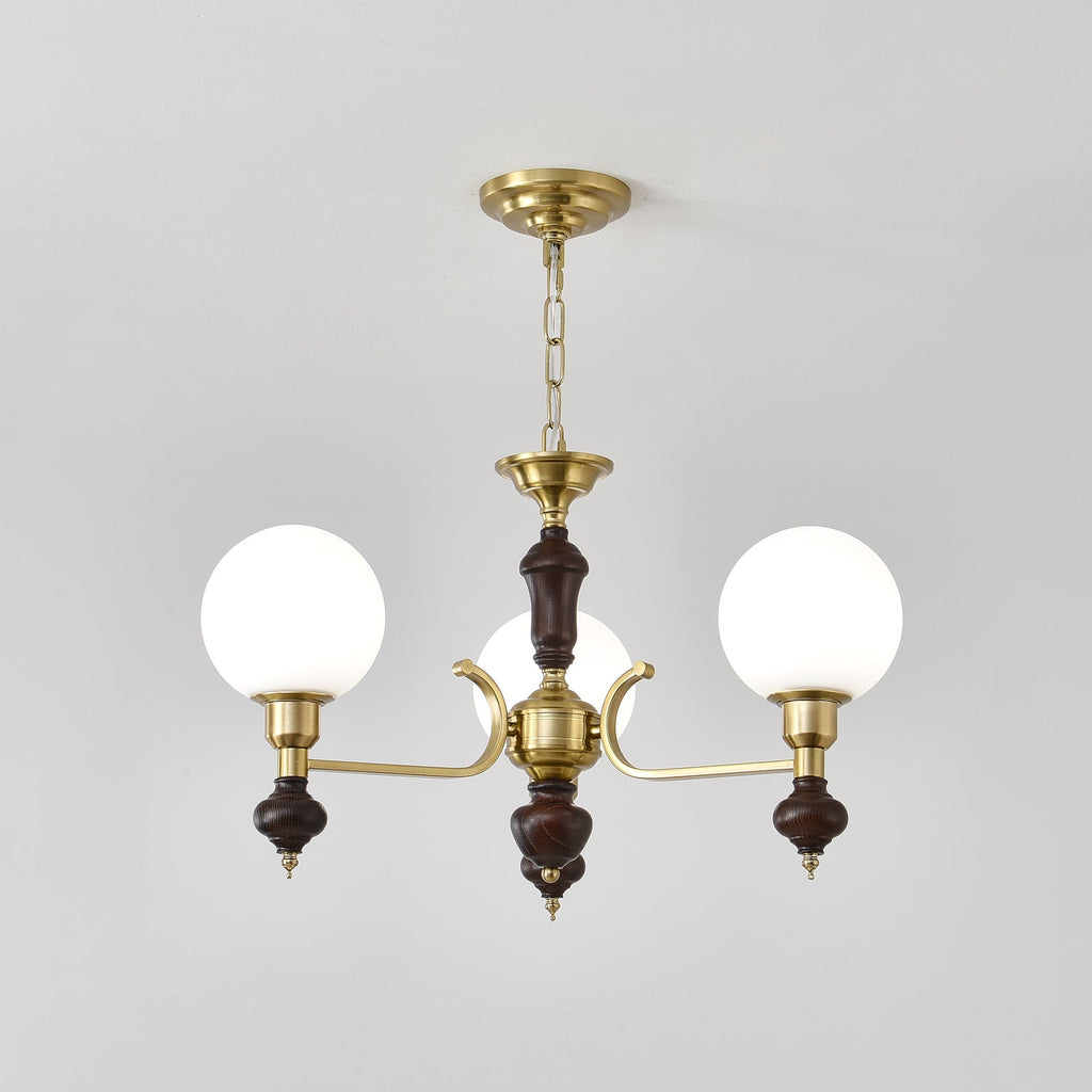 Norrenwyn Glass Chandelier-Moonnatur