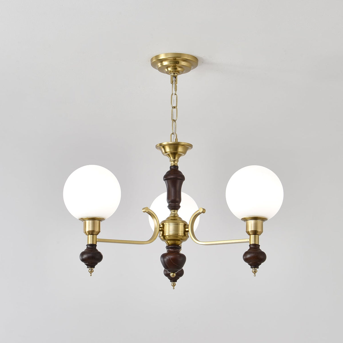 Norrenwyn Glass Chandelier-Moonnatur