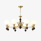 Norrenwyn Glass Chandelier-Moonnatur
