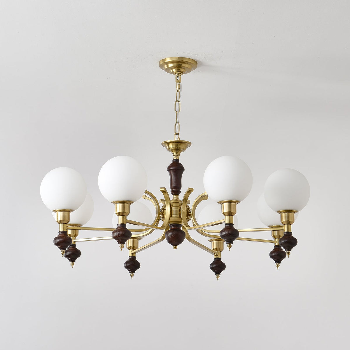 Norrenwyn Glass Chandelier-Moonnatur