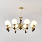 Norrenwyn Glass Chandelier-Moonnatur