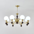 Norrenwyn Glass Chandelier-Moonnatur