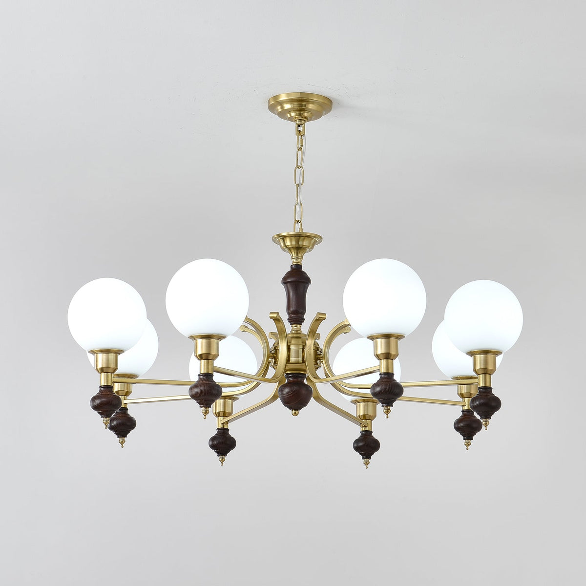 Norrenwyn Glass Chandelier-Moonnatur