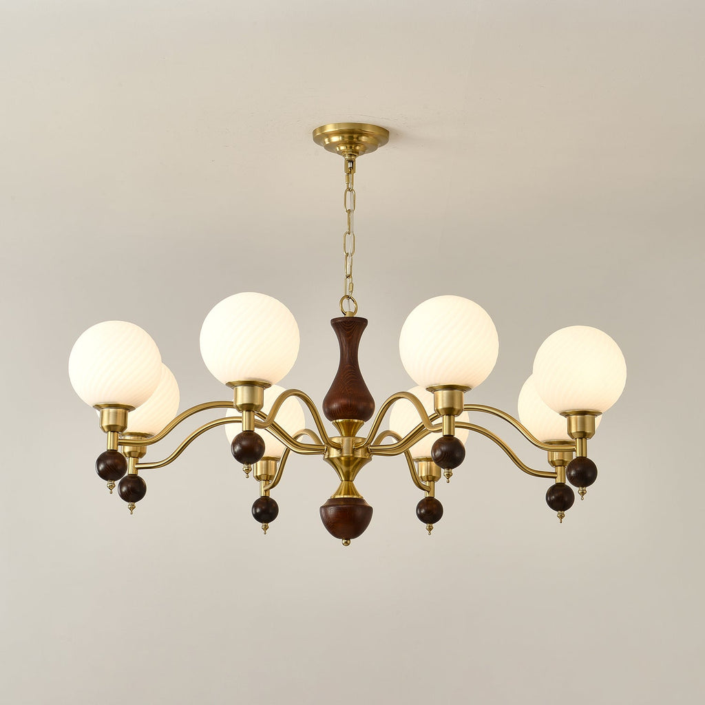 Rosena Glass Chandelier-Moonnatur