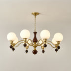 Rosena Glass Chandelier-Moonnatur