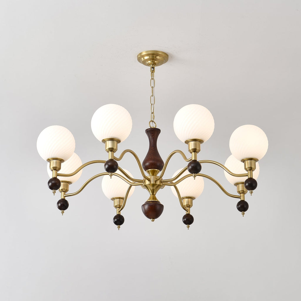 Rosena Glass Chandelier-Moonnatur