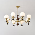 Rosena Glass Chandelier-Moonnatur