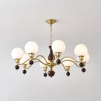 Rosena Glass Chandelier-Moonnatur