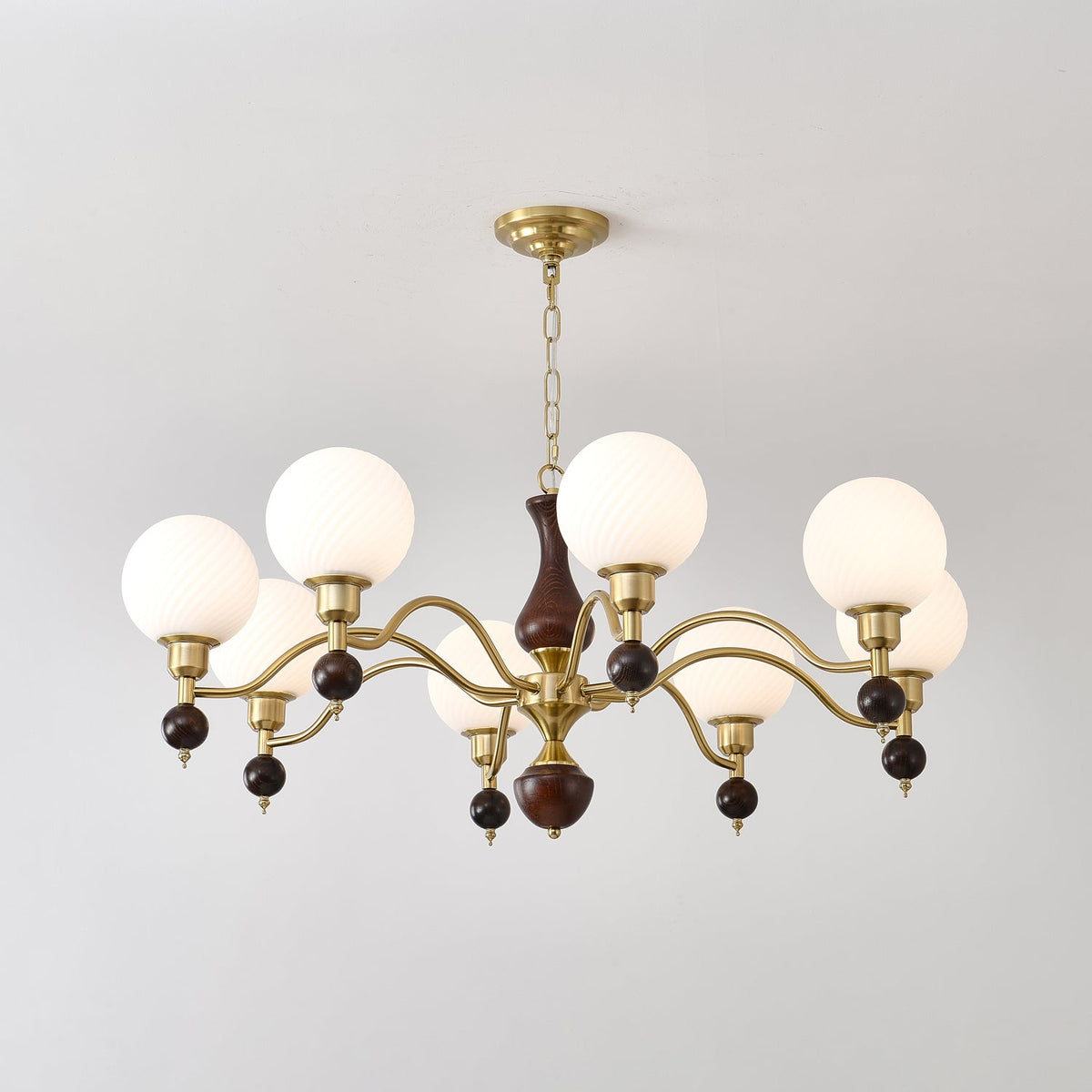 Rosena Glass Chandelier-Moonnatur