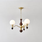 Rosena Glass Chandelier-Moonnatur