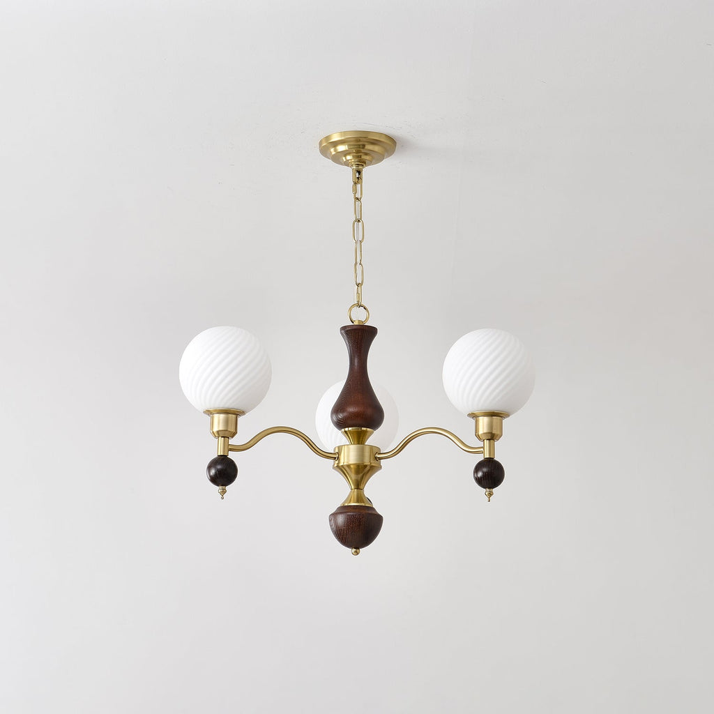 Rosena Glass Chandelier-Moonnatur