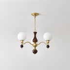 Rosena Glass Chandelier-Moonnatur