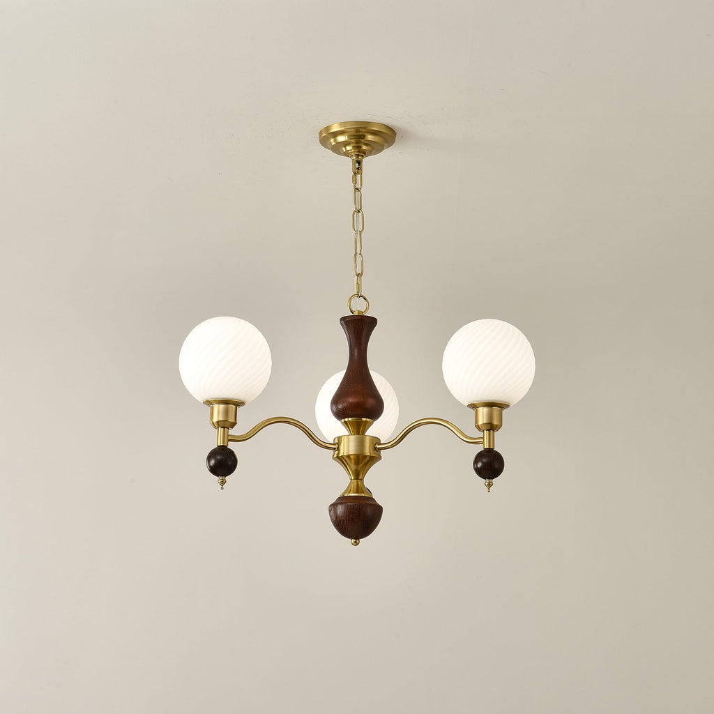 Rosena Glass Chandelier-Moonnatur