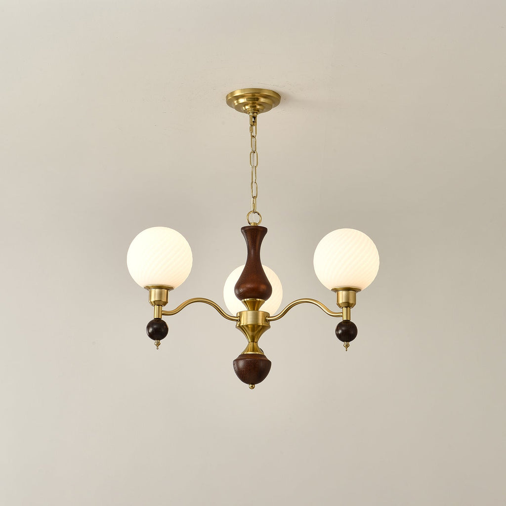 Rosena Glass Chandelier-Moonnatur