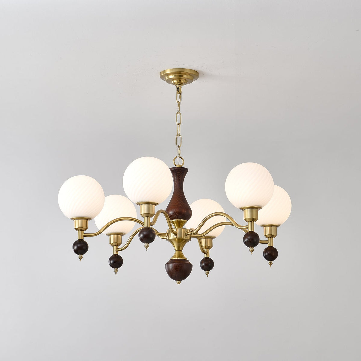 Rosena Glass Chandelier-Moonnatur