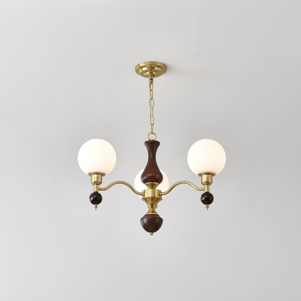 Rosena Glass Chandelier-Moonnatur