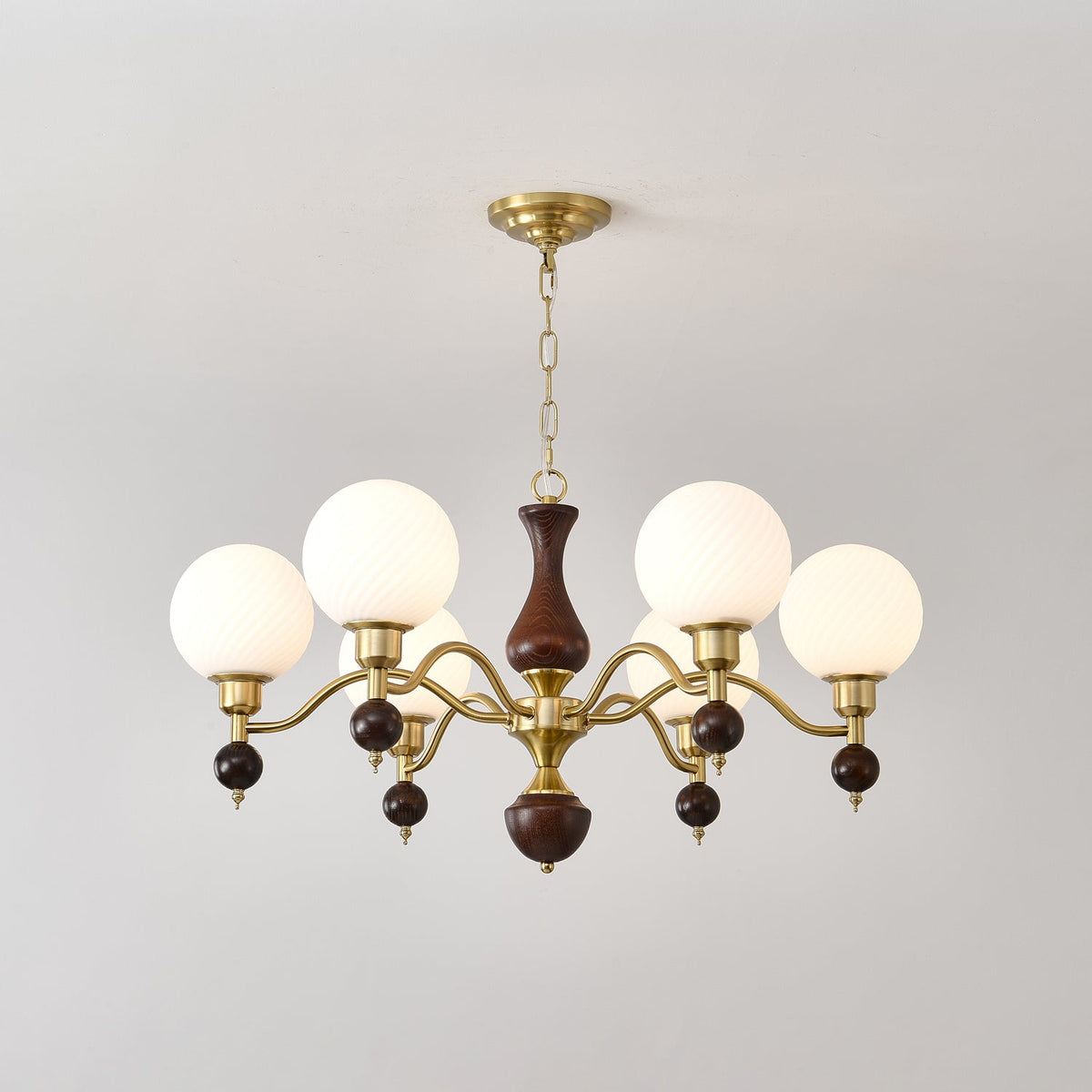 Rosena Glass Chandelier-Moonnatur