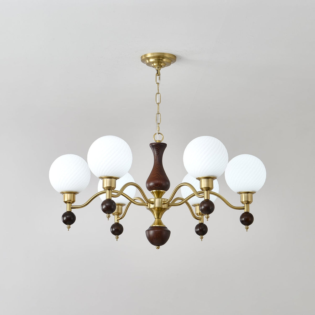 Rosena Glass Chandelier-Moonnatur