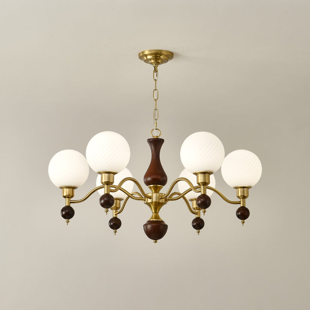 Rosena Glass Chandelier-Moonnatur